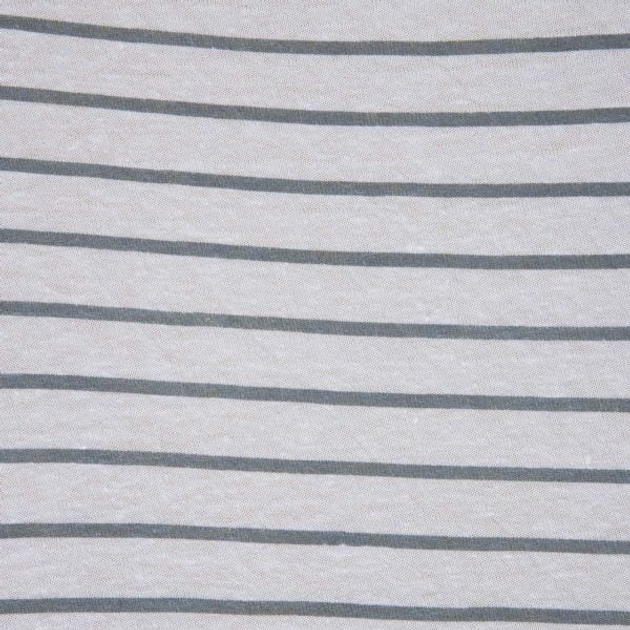 Prześcieradło Homla Rander jersey w szare paski 160 x 200 cm (5906496740718) - obraz 4