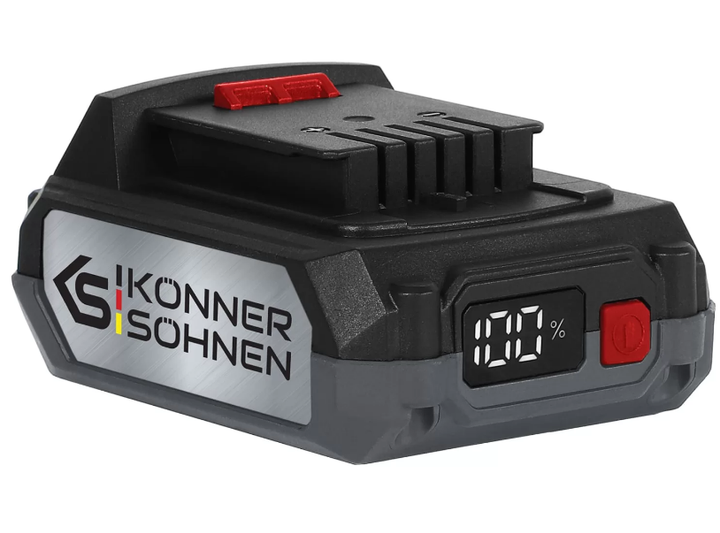 Пила аккумуляторная цепная Könner&Söhnen АКБ 2А•час + ЗУ KS CS20V-12 set - изображение 8