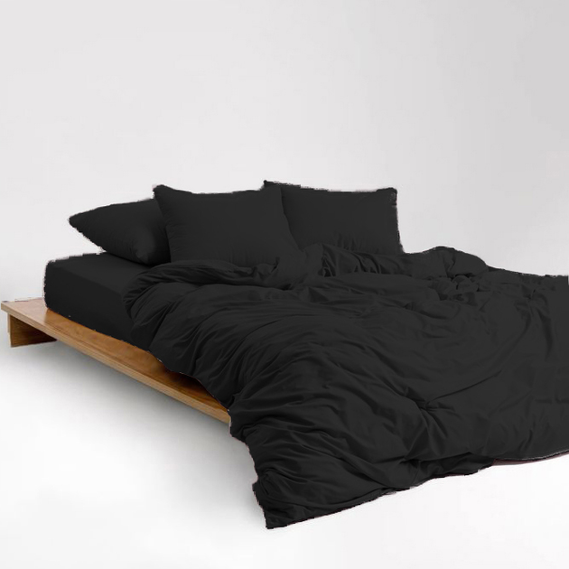 Підковдра MirSon Soft Touch of Satin 006 Black 220х240 см від Rozetka на платформі USKIDKA Акція на Підковдра MirSon Soft Touch of Satin 006 Black 220х240 см від Rozetka