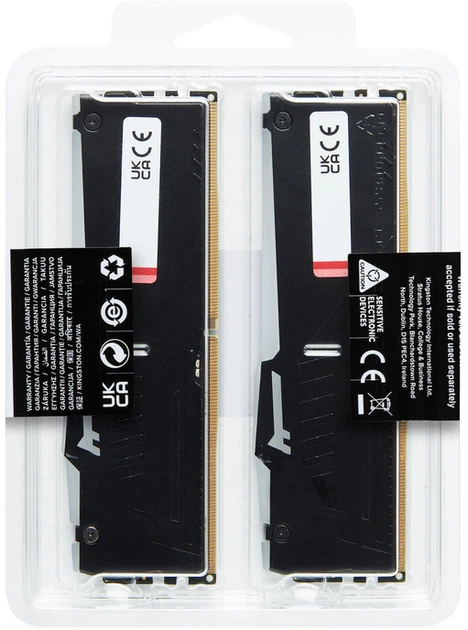 Оперативна памʼять Kingston Fury DDR5-5600 65536MB PC5-44800 (Kit of 2x32768) Beast RGB Black (KF556C40BB2AK2-64) - зображення 13