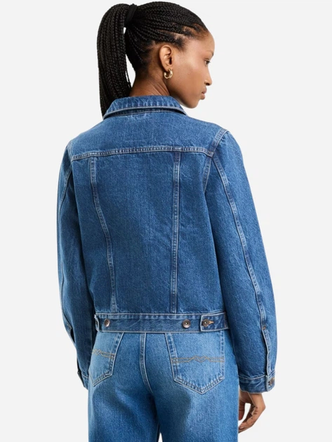 Куртка джинсова жіноча Big Star Josephine 489 M Синя (5900714823559) - зображення 2