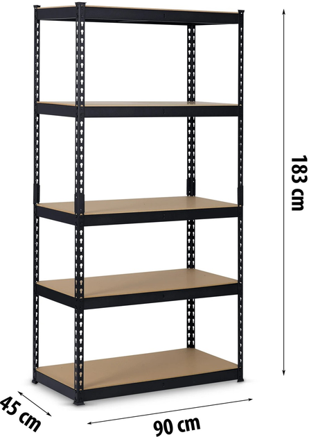 Regał magazynowy Humberg HR-700 183 x 90 x 45 cm (5903890618537) - obraz 8