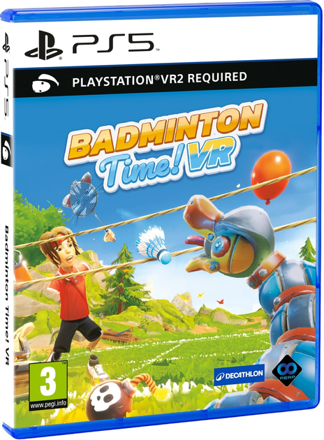 Гра PS5 VR2 Badminton Time VR (Blu-ray диск) (5061005781900) - зображення 2