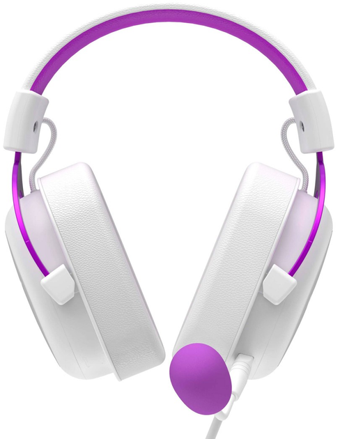 Słuchawki Havit H2002D White/Purple (6950676214154) - obraz 3