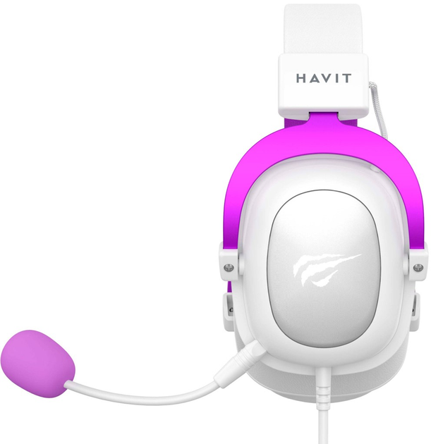 Słuchawki Havit H2002D White/Purple (6950676214154) - obraz 4