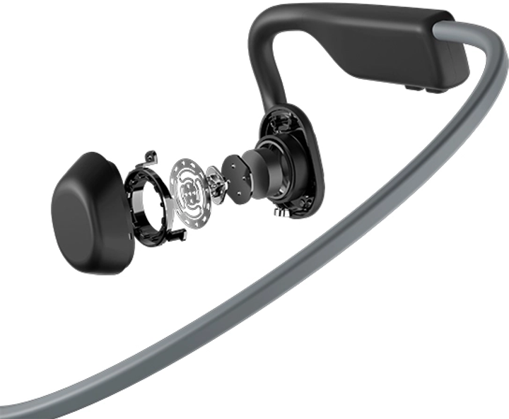 Słuchawki Shokz OpenMove Wireless Type-C Grey (850033806298) - obraz 2