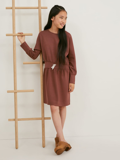 Підліткова сукня для дівчинки C&A GD-00062138 140 см Коричнева від Rozetka на платформі USKIDKA Акція на Підліткова сукня для дівчинки C&A GD-00062138 140 см Коричнева від Rozetka