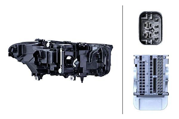 Основна фара HELLA BMW G30 Ліва 1EX015449311 - зображення 2