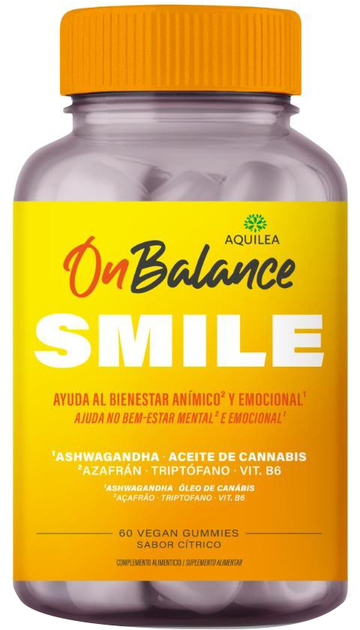 Дієтична добавка Aquilea Onbalance Smile 60 штук (8429603002068) - зображення 1