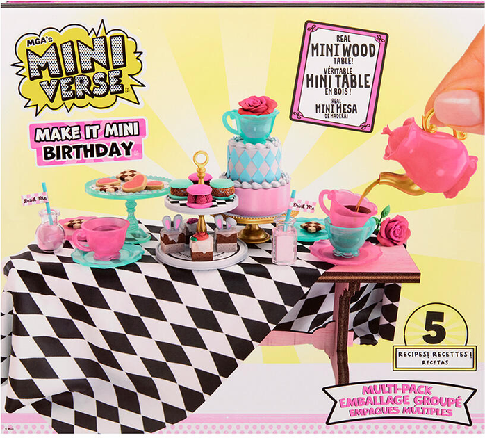 Ігровий набір MGA's Miniverse Make It Mini Birthday 427674-INT (35051427674) - зображення 5