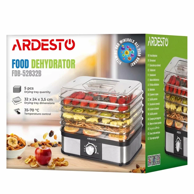 Сушилка для овощей и фруктов Ardesto - изображение 6