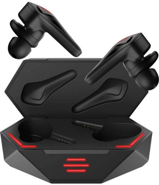 Навушники Nubia RedMagic Cyberpods TWS Black (6902176906879) - зображення 1