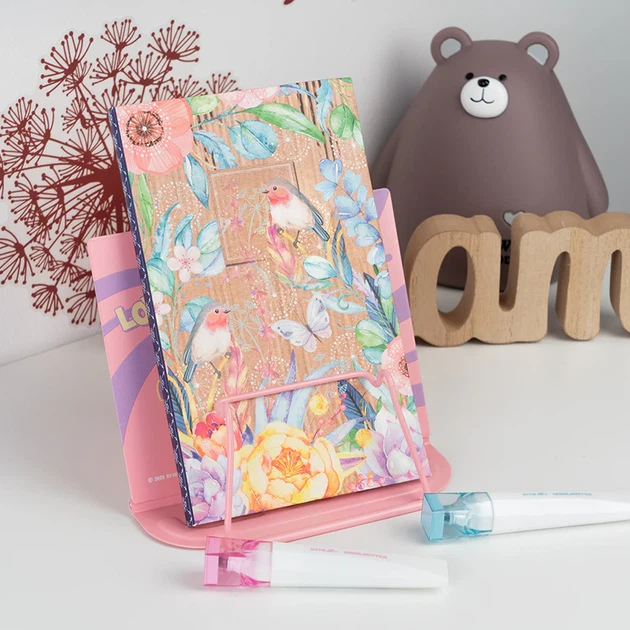 Подставка для книг Kite Studio Pets Металлическая Розовая (SP25-392) - Фото 4 Подставка для книг Kite Studio Pets Металлическая Розовая (SP25-392) - изображение 4