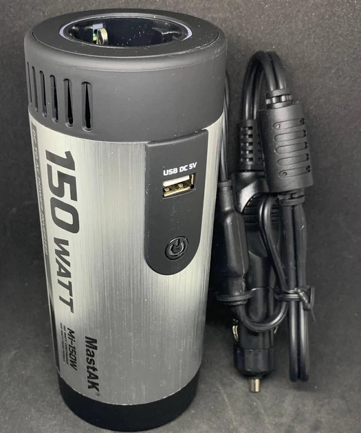 Перетворювач напруги з 12v в 220v MastAK MI-150W - Фото 6 Перетворювач напруги з 12v в 220v MastAK MI-150W - зображення 6