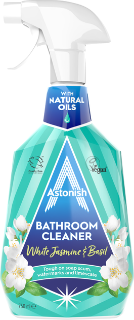 Очиститель для ванной комнаты Astonish 750 мл (0048256297164) - Фото 2 Очиститель для ванной комнаты Astonish 750 мл (0048256297164) - изображение 2