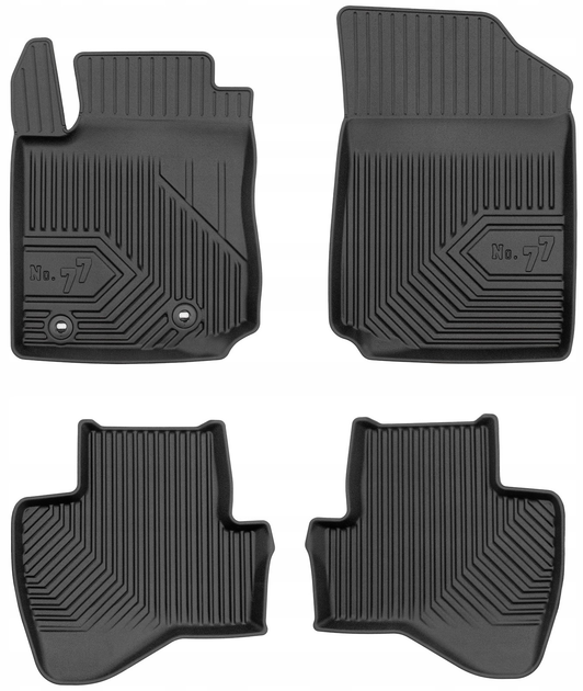 Zestaw dywaników samochodowych Frogum 77 do Toyota Aygo II 2014–2022 4 szt (5902643443433) - obraz 1