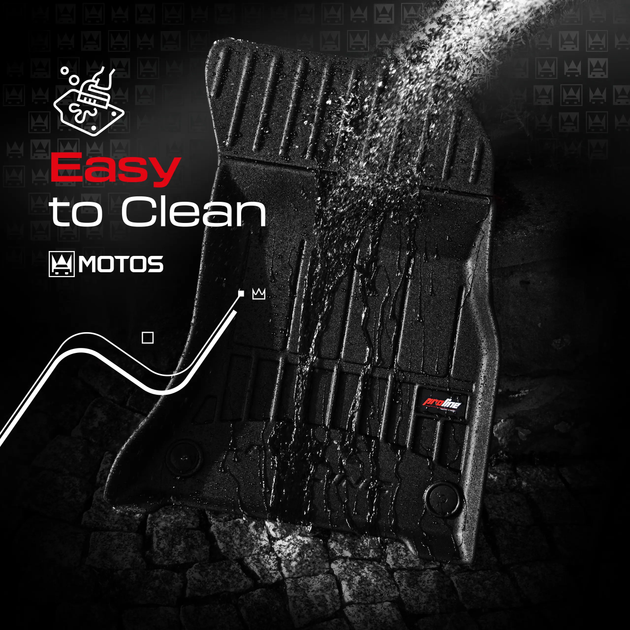 Zestaw dywaników samochodowych Frogum ProLine 3D do Tesla Model S od 2012 3 szt (5902643408623) - obraz 4