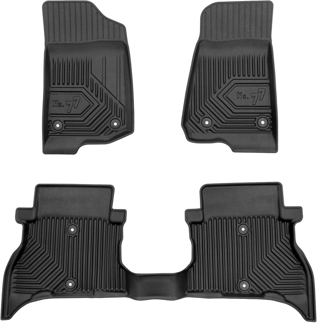 Zestaw dywaników samochodowych Frogum 77 do Jeep Wrangler 4xe od 2021 3 szt (5902643444867) - obraz 1