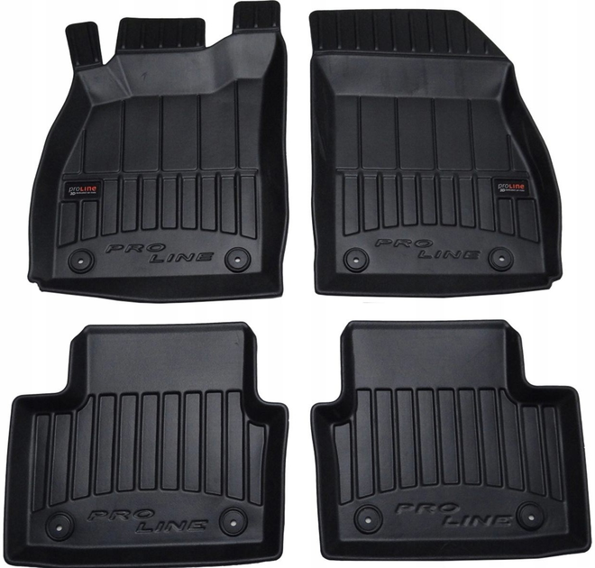 Комплект автомобільних килимків Frogum 77 для Opel Combo C 2001-2011 4 шт (5902643443778) - зображення 1