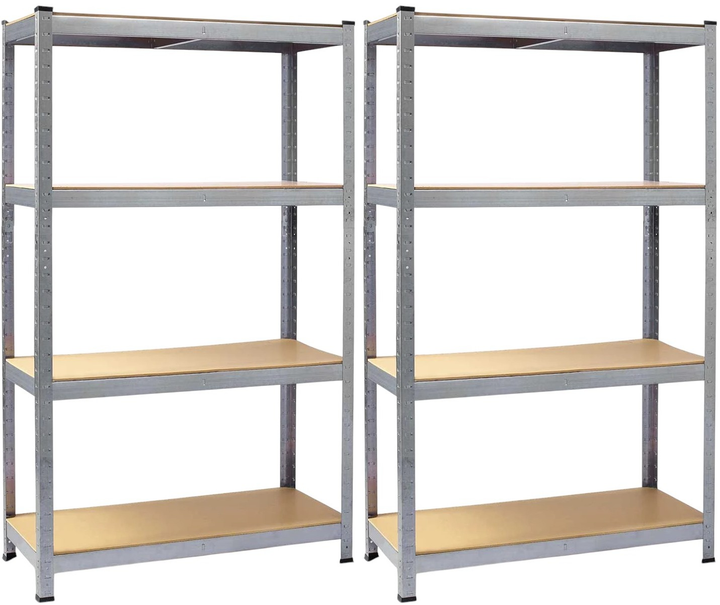 Складський стелаж Plonos PL-700 150 x 75 x 30 см 2 шт (5903890620554) - зображення 2