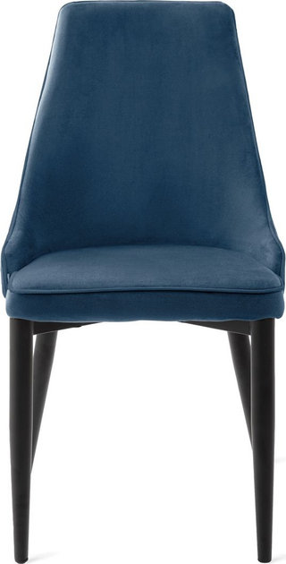 Krzesło do kuchni i salonu HOMLA LOUIS RIBBON 44 x 59 x 88 cm Blue (5904183848914) - obraz 3