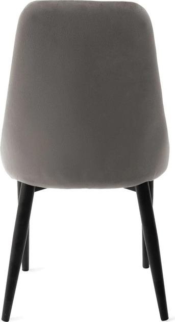 Krzesło do kuchni i salonu HOMLA LOUIS QUILTER 44 x 59 x 88 cm Grey (5904183849010) - obraz 4