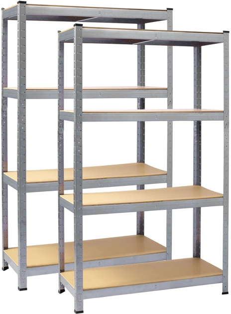 Складський стелаж Plonos PL-702 180 x 90 x 40 см 2 шт (5903890620578) - зображення 1