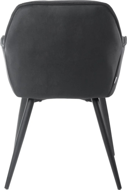 Стілець для кухні та вітальні HOMLA FLOSSI 57 x 63 x 84 см Black (5902869999189) - зображення 4