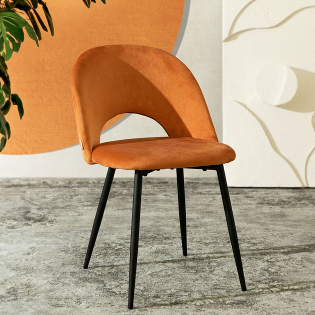 Krzesło do kuchni i salonu HOMLA TERCIO 47 x 55 x 77 cm Beige (5904183870991) - obraz 7