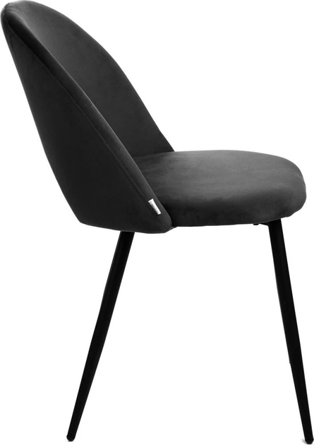 Стілець для кухні та вітальні HOMLA TERCIO 47 x 55 x 77 см Black (5904183871035) - зображення 3