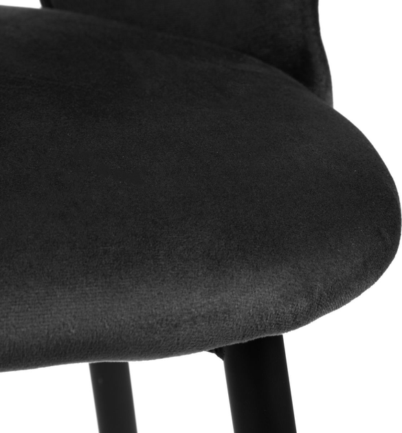 Стілець для кухні та вітальні HOMLA TERCIO 47 x 55 x 77 см Black (5904183871035) - зображення 6