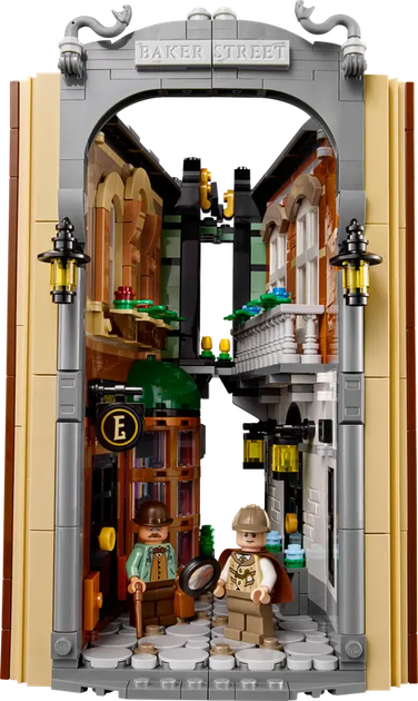 Zestaw klocków LEGO Icons Sherlock Holmes: Book nook, 1359 el. 10351 (5702017824475) - obraz 2