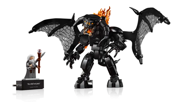 Zestaw klocków LEGO Icons Władca pierścieni: Book nook z Balrogiem, 1201 el. 10367 (5702017815909) - obraz 6