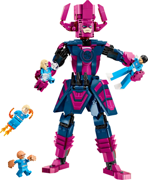 Конструктор LEGO Marvel Фігурка Фантастична четвірка проти Ґалактуса, 427 ел. 76316 (5702017817897) - зображення 2