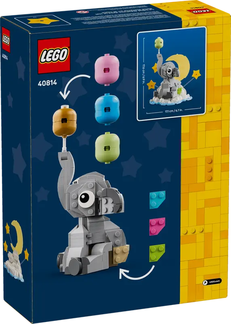Конструктор LEGO Слоненя в небі, 402 ел. 40814 (5702017830667) - зображення 1