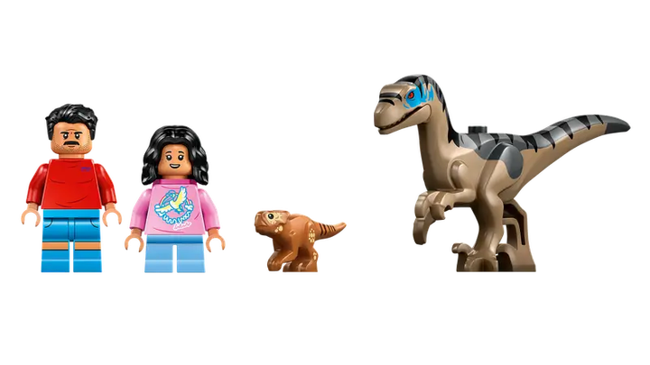 Конструктор LEGO Jurassic World Втеча від раптора по бездоріжжю, 285 ел. 76972 (5702017812779) - зображення 5