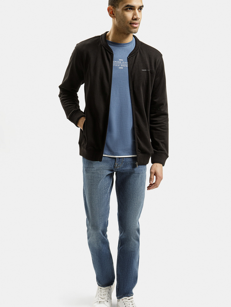 T-shirt męski bawełniany Cross Jeans 16057-005 M Niebieski (8697319728088) - obraz 3