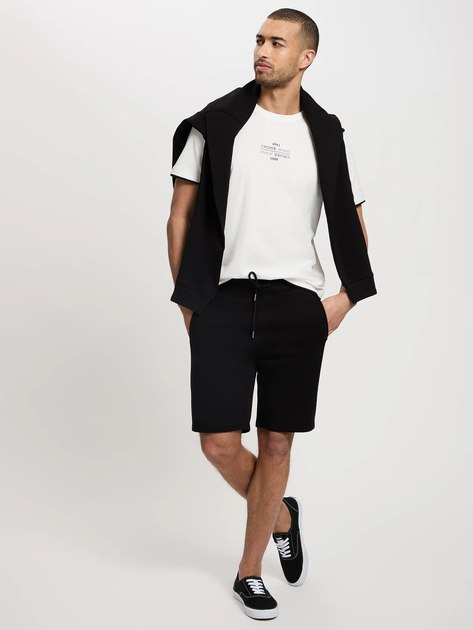 T-shirt męski bawełniany Cross Jeans 16057-008 L Biały (8697319728040) - obraz 3