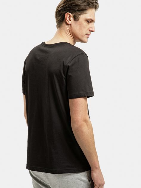 T-shirt męski bawełniany Cross Jeans 16095-020 M Czarny (8697319752038) - obraz 2
