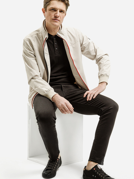 Вітрівка чоловіча Cross Jeans 40291-009 2XL Бежева (8697319735765) - зображення 3