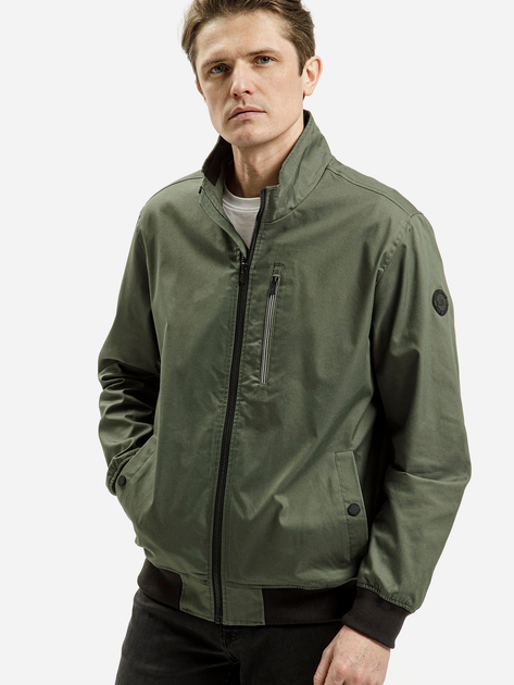 Kurtka bomberka męska Cross Jeans 40292-002 2XL Khaki (8697319735901) - obraz 1