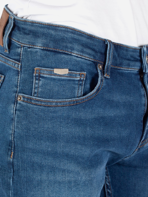 Spodenki męskie jeansowe Cross Jeans A 565-189 40 Niebieskie (8697319600957) - obraz 4