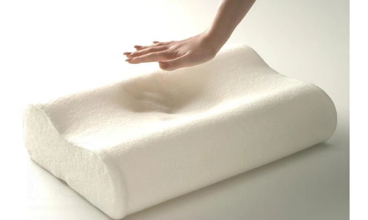 Подушка ортопедическая Memory Pillow с эффектом памяти, анатомическая. - изображение 4