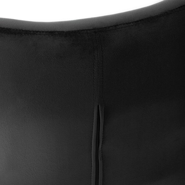 М'яке крісло Homla MOSS 70 x 95 см Black (5902869921364) - зображення 6