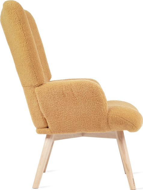 М'яке крісло Homla MOSS TEDDY BOUCLE 70 x 95 см Orange (5904183828572) - зображення 3