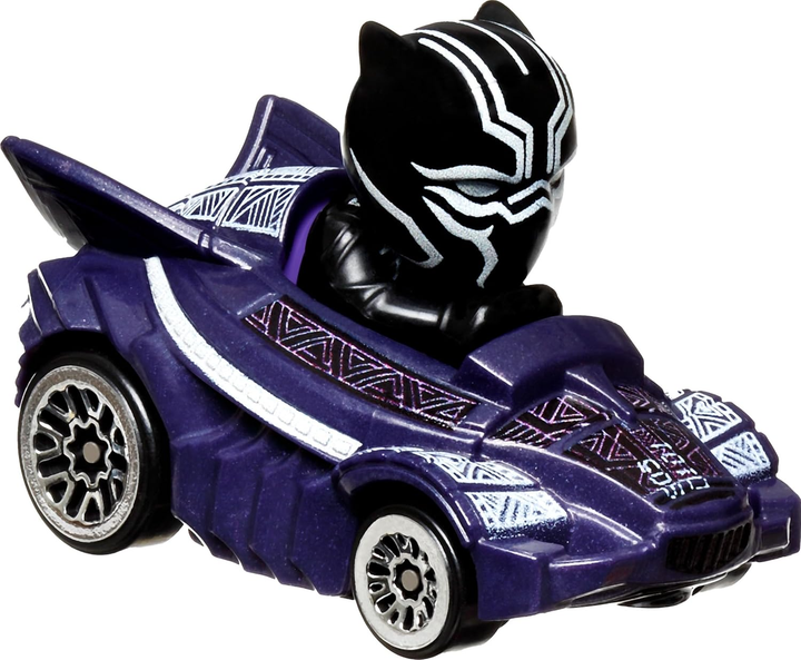 Набір машинок Hot Wheels RacerVerse Marvel 1:64 Die-Cast Metal Vehicle 5 шт (0194735164509) - зображення 3