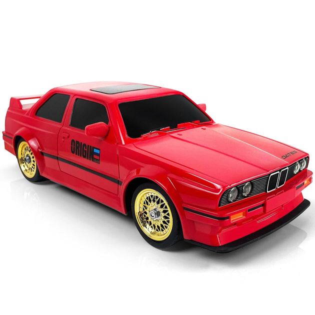 Дріфт-машина BMW E30 RC Дріфт-кар 1:16 30 км/год 4WD з повним приводом + змінні шини - зображення 6