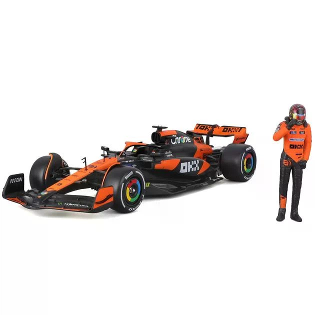 Колекційна Модель Bburago F1 Mclaren Mcl38 2024 Season Model Car 1