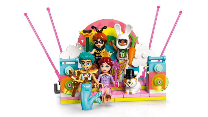 Конструктор LEGO Friends Костюмована вечірка з єдинорогом та феєю 261 деталь (42661)  - зображення 5