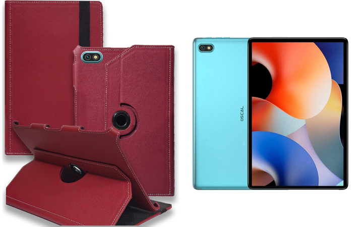 Чехол Spinner360 для планшета Blackview Oscal Pad 10, цвет Bordo - Фото 1 Чехол Spinner360 для планшета Blackview Oscal Pad 10, цвет Bordo - изображение 1
